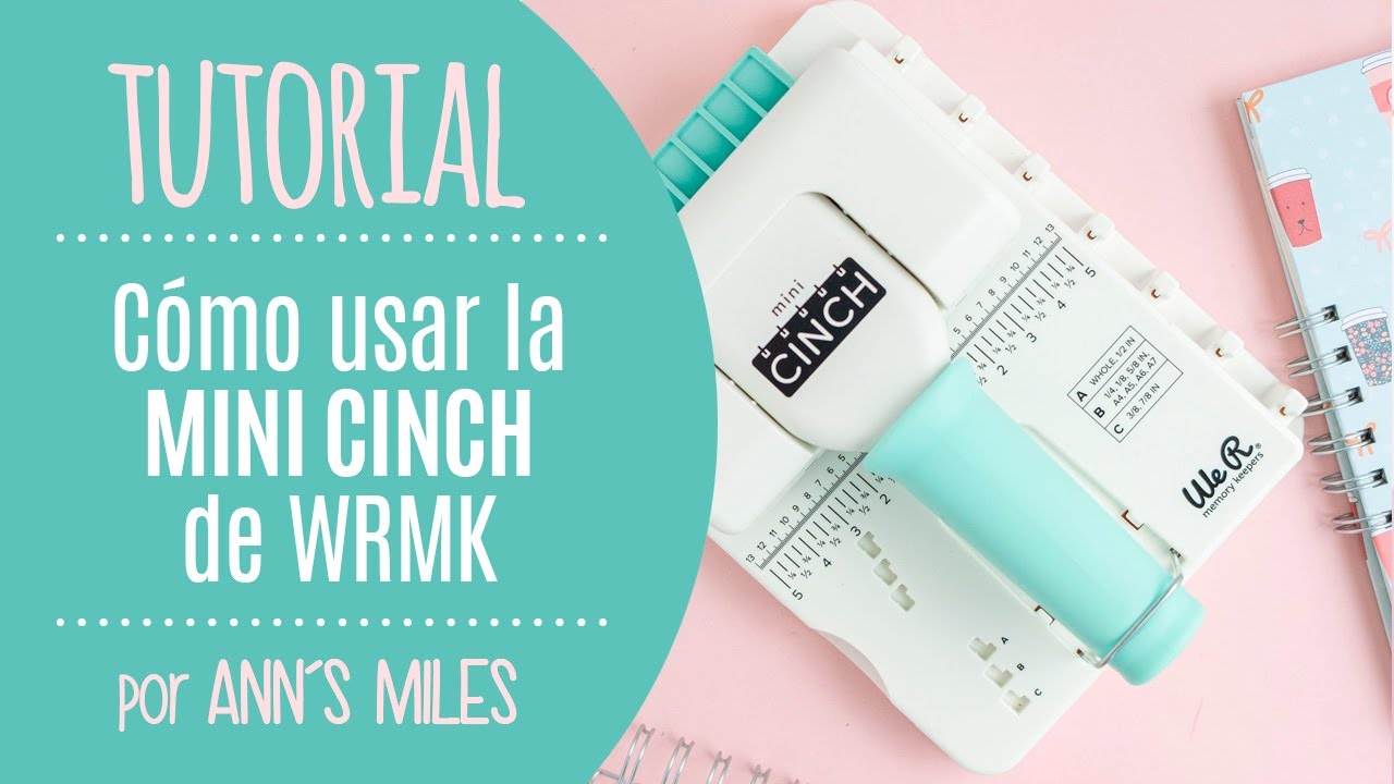 How to Use the Mini Cinch Binding Tool by We R Memory Keepers 